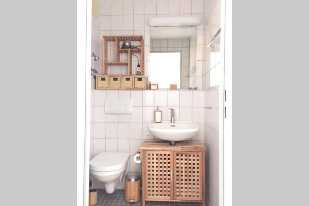 Apartment-Mitten In Konstanz, Gratis Parkplatz & Fahrrader, Netflix Tv Eksteriør bilde